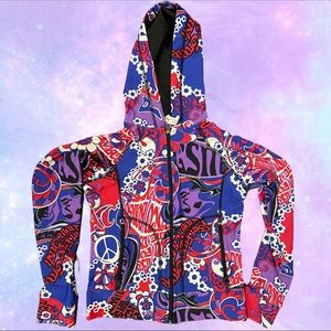 super cool groovy tattoo BBL jacket